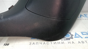 Накладка передней стойки левая нижняя Mazda CX-9 16-23 черная, царапины, потертости