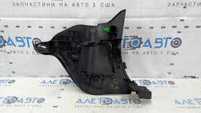 Накладка передней стойки левая нижняя Mazda CX-9 16-23 черная, царапины, потертости