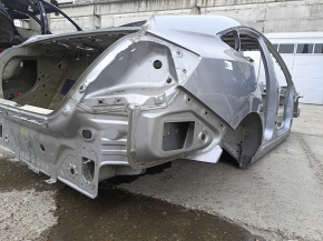 Четверть крыло задняя правая Honda Civic X FC 16-21 4d на кузове, серебро