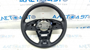 Руль голый Honda Civic X FC 16-21 резина черный, с задней накладкой