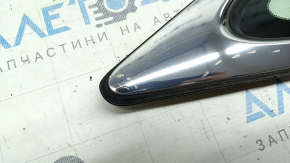 Форточка глухое стекло задняя левая Honda Insight 19-22 хром, царапины на хроме