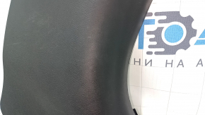 Ornamentare stâlp dreapta jos față Hyundai Sonata 11-15 negru, uzat, zgârieturi
