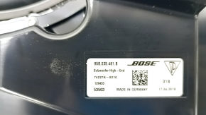 Сабвуфер Porsche Macan 15-26 Bose, сломано крепление