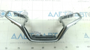 Накладка руля центральная Honda Civic X FC 19-21 хром