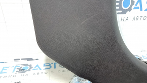 Ornamentare stâlp dreapta jos față Hyundai Santa FE Sport 13-18 negru, zgârieturi, uzat