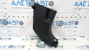 Ornamentare stâlp dreapta jos față Hyundai Santa FE Sport 13-18 negru, zgârieturi, uzat