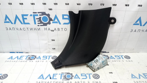 Накладка передней стойки левая нижняя Subaru Outback 15-19 черная, царапины, потерта
