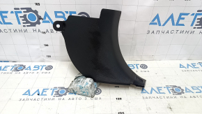 Накладка передней стойки правая нижняя Subaru Outback 15-19 черная, царапины, потерта