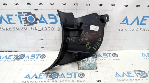 Накладка передней стойки правая нижняя Subaru Outback 15-19 черная, царапины, потерта