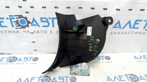 Накладка передней стойки правая нижняя Subaru Outback 15-19 черная, царапины, потерта