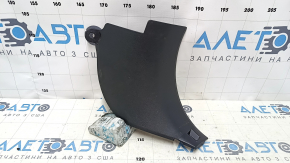 Накладка передней стойки правая нижняя Subaru Outback 15-19 черная, царапины, потерта