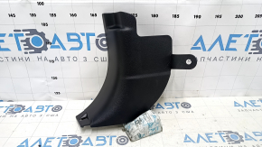 Накладка передней стойки нижняя левая Subaru Forester 19-24 SK черная, царапины