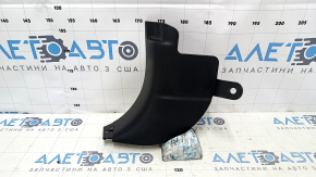 Накладка передней стойки нижняя левая Subaru Forester 19-24 SK черная, царапины