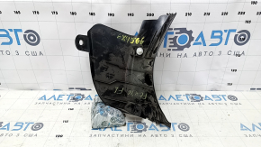 Накладка передней стойки нижняя левая Subaru Forester 14-18 SJ черная, царапины, потерта