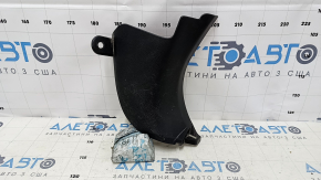 Decorație stâlp dreapta jos față Subaru Forester 14-18 SJ negru, zgârieturi, abraziuni