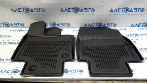 Set covorase interior pentru Toyota Highlander 20 - cauciuc negru nou original