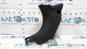 Накладка передней стойки нижняя левая Nissan Versa Note 13-19 черная, царапины