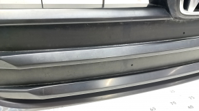 Решетка радиатора grill Honda Insight 19-22 в сборе с эмблемой, песок, трещина в креплении