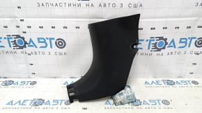 Накладка передней стойки нижняя левая Nissan Sentra 13-19 черная, царапины