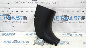 Накладка передней стойки нижняя правая Nissan Sentra 13-19 черная, царапины