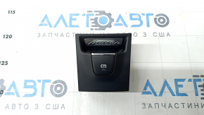 Кнопка Parking Porsche Macan 15-21 с накладкой, черная с хром