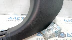 Накладка передней стойки нижняя левая Nissan Murano z52 15-24 черная, потерта, царапины
