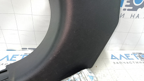Накладка передней стойки нижняя левая Nissan Murano z52 15-24 черная, потерта, царапины