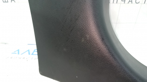 Накладка передней стойки нижняя правая Nissan Murano z52 15-24 черная, царапины, потертости, побелел пластик
