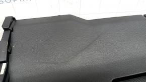 Полка задняя Honda Civic X FC 16-21 4d черная, со стоп сигналом, с заглушками, царапины, сломаны крепления