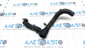 Перепускной клапан bypass левый в сборе Porsche Macan 15-18 3.0T, 3.6T с фланцем