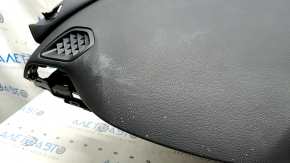 Торпедо передняя панель с AIRBAG Honda Insight 19-21 черная, с накладкой, ржавый пиропатрон, под чистку