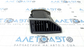 Deflector canal de aer panou frontal centru dreapta Porsche Macan 15 - fără iluminare de fundal, negru cu crom