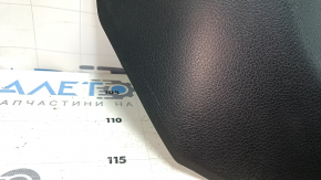 Decorație stâlp dreapta jos față Nissan Rogue 14-20 negru, zgârieturi
