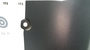 Decorație stâlp dreapta jos față Nissan Rogue 14-20 negru, zgârieturi