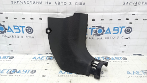 Накладка передней стойки нижняя правая Nissan Rogue 14-20 черная, царапины