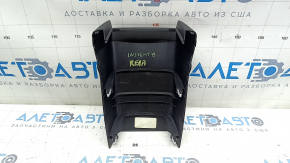 Накладка центральной консоли задняя Honda Insight 19-22 черная, потертость