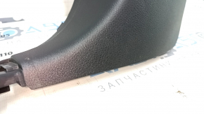 Накладка передней стойки нижняя левая Honda Civic X FC 16-21 4d черная, царапины