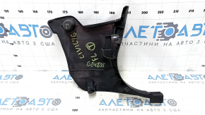 Накладка передней стойки нижняя левая Honda Civic X FC 16-21 4d черная, царапины