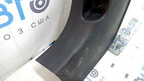Decorație stâlp stânga jos față Honda CRZ 11-16 neagră, curățabilă, uzată, zgârieturi