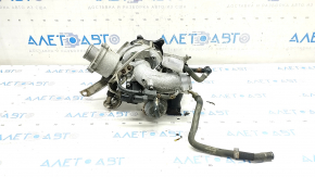 Турбина Audi A4 B8 13-16 рест 2.0T 120к с трубками охлаждения