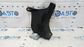 Decorație stâlp din dreapta jos față Acura MDX 07-13 neagră, uzată, zgârieturi