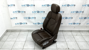 Scaun sofer Porsche Macan 17-18 cu airbag, electric, incalzire, ventilatie, Confort, piele bej