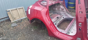 Четверть крыло задняя правая Tesla Model 3 18- на кузове, красный PPMR