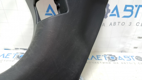 Накладка передней стойки нижняя левая Mitsubishi Outlander 14-22 черная, затерта, царапины