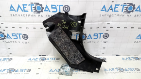 Накладка передней стойки нижняя левая Mitsubishi Outlander 14-22 черная, царапины