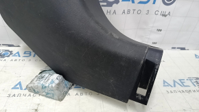Ornamentare stâlp dreapta jos față Mitsubishi Outlander 14-21 negru, zgârieturi