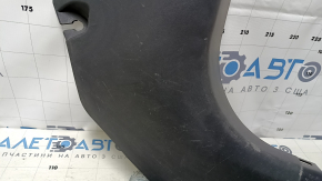 Ornamentare stâlp dreapta jos față Mitsubishi Outlander 14-21 negru, zgârieturi