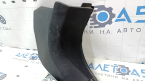 Накладка передней стойки нижняя правая Mitsubishi Galant 04-12 черная, затерта, царапины