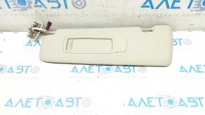 Козырек левый BMW X5 F15 14-18 бежевый OYSTER, без крючка