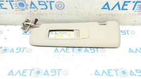 Козырек левый BMW X5 F15 14-18 бежевый OYSTER, без крючка